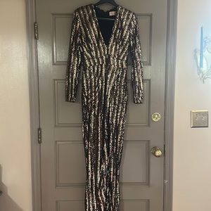 Sequin Maxi Dress Club London